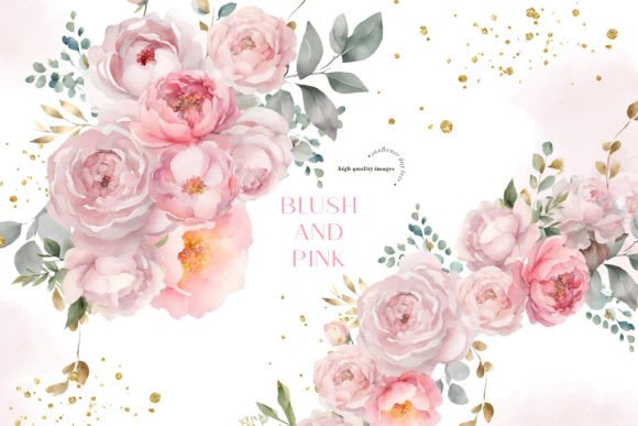 Download Blush Pink Flowers Clipart - Flower Collection