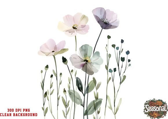 Download Delicate Wildflower Art - Flower Collection