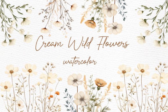 Download Wild Floral Clipart Dry Pressed Flowers - Flower Collection
