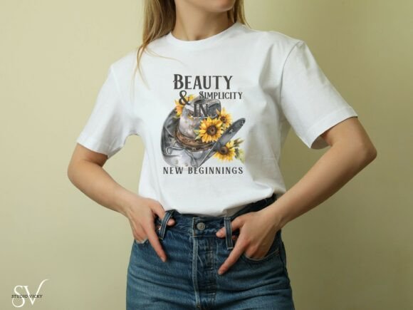 Download Beauty Cowboy Hat Sunflower Illustration - Flower Collection