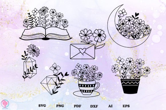 Download Wildflower Bundle Svg - Flower Collection