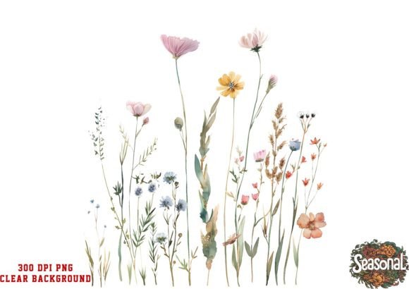 Download Delicate Wildflower Art - Flower Collection