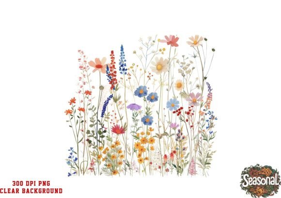 Download Watercolor Spring Wild Flower Clipart - Flower Collection