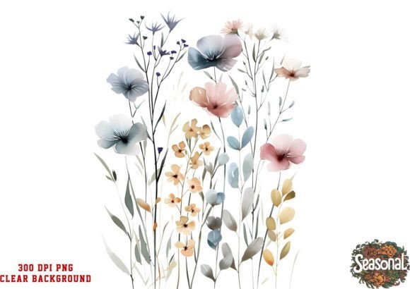 Download Springtime Wildflower Clipart - Flower Collection
