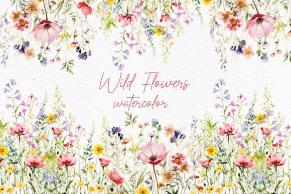Download Wild Floral Clipart Dry Pressed Flowers - Flower Collection