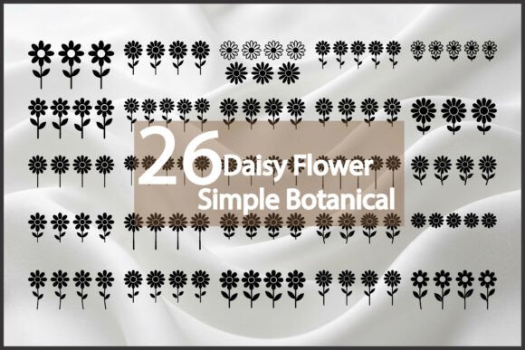 Download Daisy Flower Silhouette Bundle - Flower Collection
