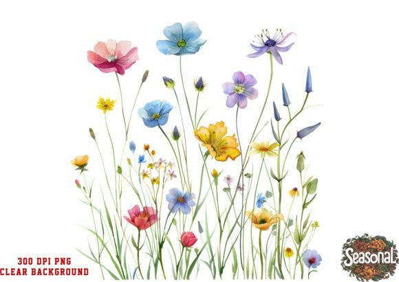 Download Springtime Wildflower Clipart - Flower Collection